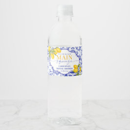 Hon hittade sin älskling - Bröllopsbrudsmiddag Vattenflaskor Etikett