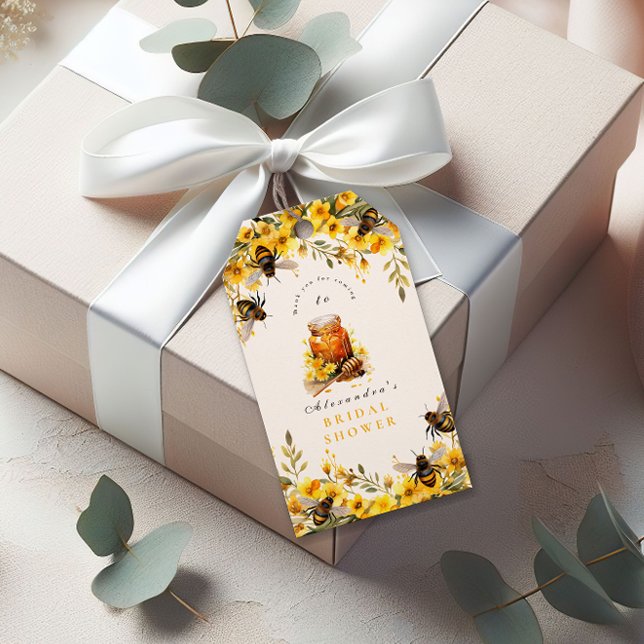 Hon hittade sin älskling - lantlig bröllopsfest presentetikett (Skapare uppladdad)