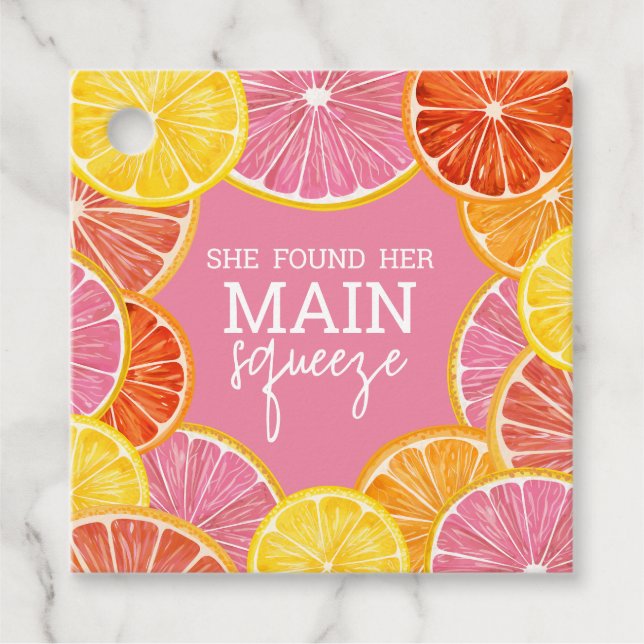 Hon Hittade Sin Drömbröllopsfest Gåvor Etiketter (Framsida)