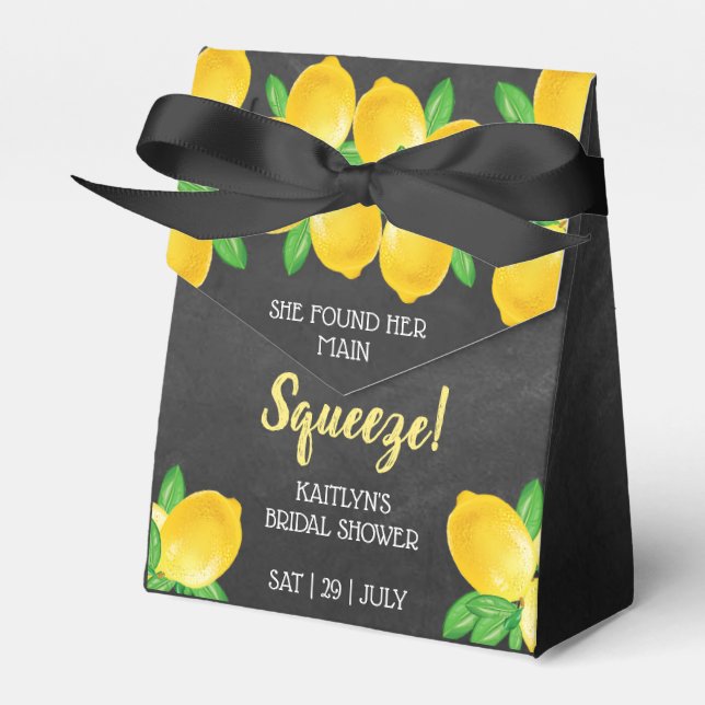 Hon Hittade Sin Drömprins Bröllopsdusch Presentaskar (Framsidan Sidan)