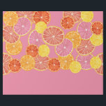 Hon Hittade Sin Drömprins Bröllopsdusch Presentpapper<br><div class="desc">Whimsical citrusfrukter i rosa,  korall,  orange och rubinröd grapefruktfärg. De handritade citrusskivorna är i ett roligt mönster för en saftig tillägg till en färgrik bröllopsduschdekoration.</div>