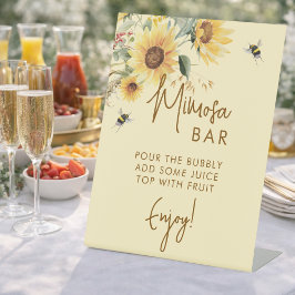 Hon hittade sin Honey Bee Bridal Shower Mimosa Bar