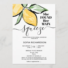 Hon hittade sin huvudsakliga klämma citon BOHO SOM Inbjudningar