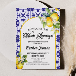 Hon hittade sin huvudsakliga Lemon-Möhippa Inbjudningar