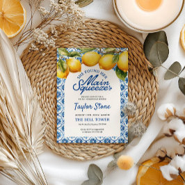 Hon hittade sin huvudsakliga Lemon-Möhippa Inbjudningar