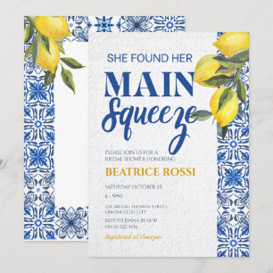 Hon hittade sin huvudsakliga Lemon-Möhippa Inbjudningar