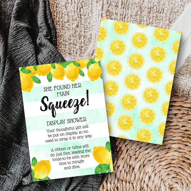 Hon hittade sin huvudsakliga Lemon-Möhippa Tilläggskort (Skapare uppladdad)