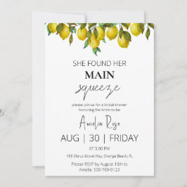 Hon hittade sin huvudsakliga möhippa. inbjudningar