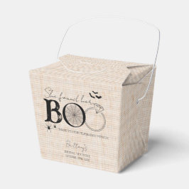 Hon Hittade Sin Kärlek Rustik Halloween Bröllopsdu Presentaskar