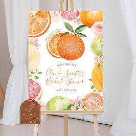 Hon hittade sin Main Squeeze Bröllops Välkomstskyl Poster