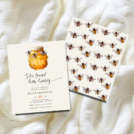 Hon hittade sin Möhippa för honung Flygblad