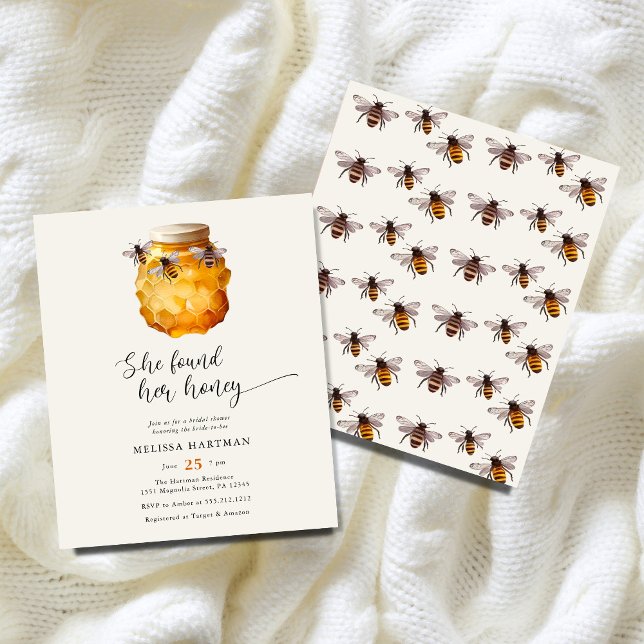 Hon hittade sin Möhippa för honung Flygblad (Skapare uppladdad)