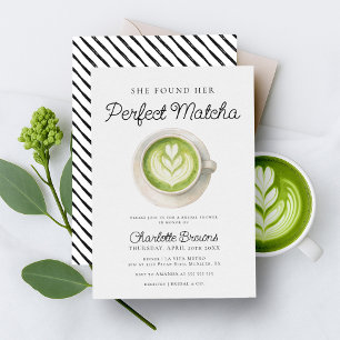 Hon hittade sin Perfekt Matcha Möhippa Inbjudningar