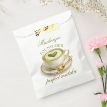 Hon hittade sin perfekta matcha bröllopsdusch