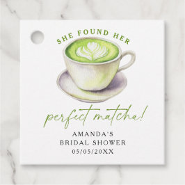 Hon hittade sin perfekta matcha Bröllopsdusch Gåvor Etiketter