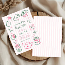 Hon Hittade Sin Perfekta Matcha Rosa Bröllopsdusch