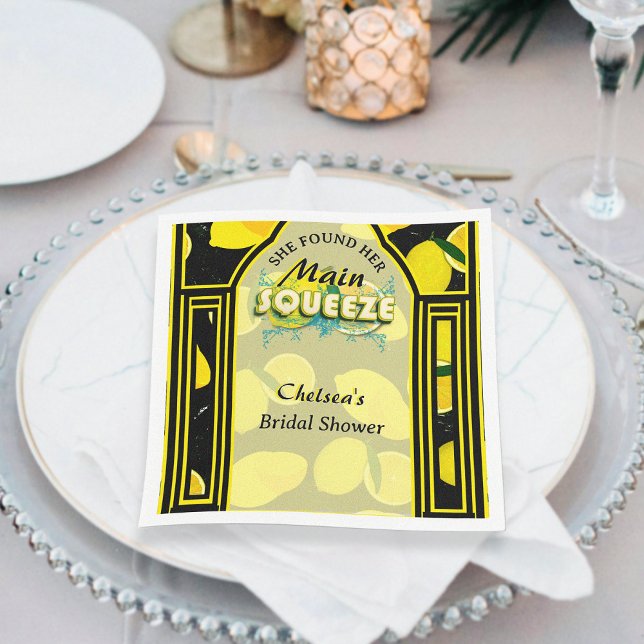 Hon hittade sin viktigaste Elegant för Squeeze Bla Pappersservett (Skapare uppladdad)