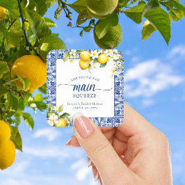 Hon hittade sin viktigaste Möhippa för Lemons-söpa Fyrkantigt Klistermärke