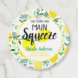 Hon hittade sin viktigaste Möhippa för Lemons-söpa Gåvor Etiketter