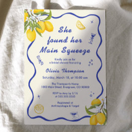 Hon hittade sin viktigaste Möhippa. Inbjudningar