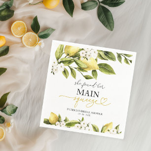 Hon hittade sin viktigaste Möhippa. Pappersservett