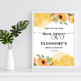 Hon hittade sin viktigaste Möhippa Välkommen Poster