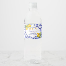 Hon hittade sin viktigaste Möhippa. Vattenflaskor Etikett