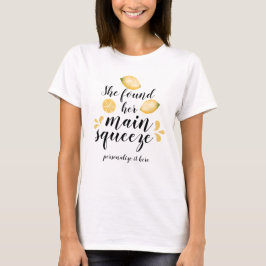 Hon hittade sin viktigaste siste Brudens sida T Shirt