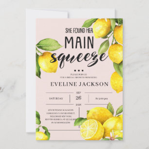 Hon hittade sitt huvudsakliga citruscitruscitrusci inbjudningar