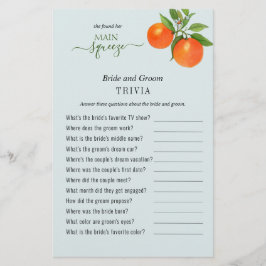 Hon hittade sitt huvudsakliga tryck Shower Trivia-