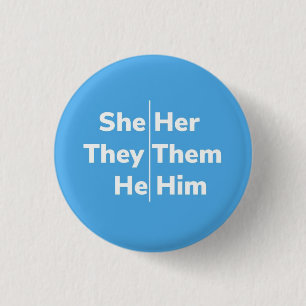 Hon/hon De/de Han/han Pronoun Pin Knapp