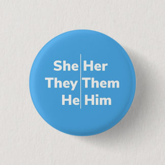 Hon/hon De/de Han/han Pronoun Pin Knapp
