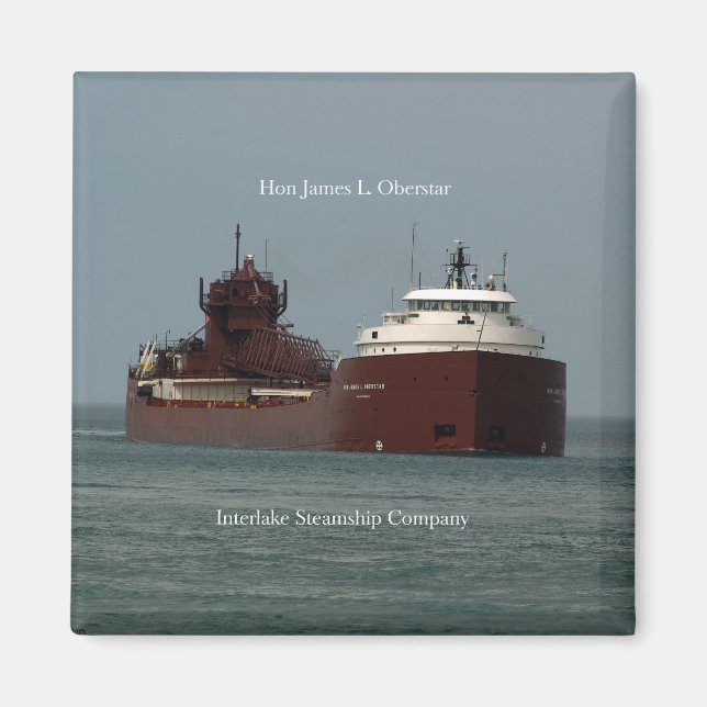 Hon James L. Oberstar magnet (Framsidan)