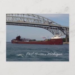 Hon James L. Oberstar Port Huron Post Card Vykort
