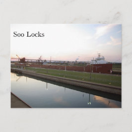 Hon James L. Oberstar Soo Locks-vykort Vykort