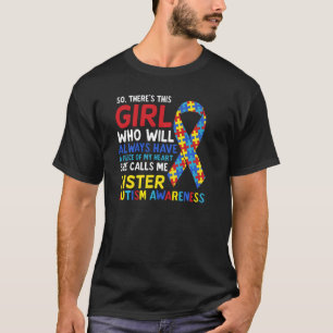 Hon kallar mig syster Syrran Autism A T Shirt