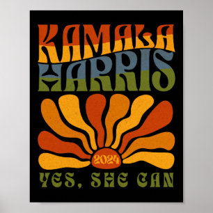 Hon kan välja president Kamala Harris 2024 Poster