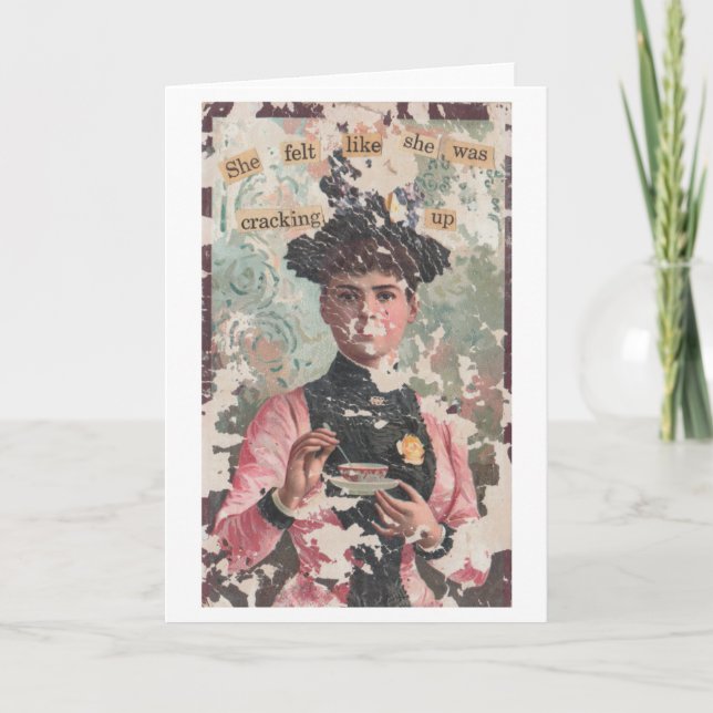 HON KÄNDE ATT HON KRÄCKTE UPP BREDA Humor Gree Kort (Framsida)