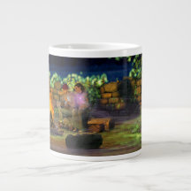 "Hon kände sig uppkopplad."Kaffe Mugg