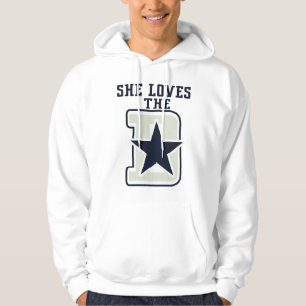 Hon kärlek D Hoodie