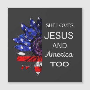 Hon Kärlek Jesus och Amerika också