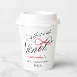 Hon Knutar Knuten Bow Coquette Bröllopsfest