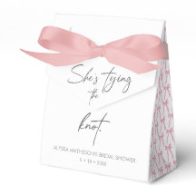 Hon knyter knuten Chic Ribbon bow bröllopsfest