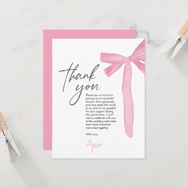 Hon Knyter Knuten Rosa Båge Bröllopsfest  (Fram/Back In Situ)