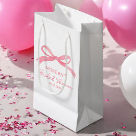Hon knyter knuten Rosa rosett Bröllopsfest