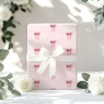 Hon knyter knuten rosa slinga  Bröllopsfest Presentpapper<br><div class="desc">Hon knyter knuten rosa slinga Bröllopspresentpapper Matchande artiklar finns tillgängliga.</div>