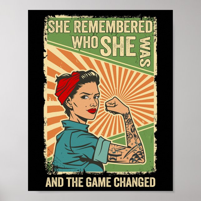 Hon kom ihåg vem hon var och matchen ändrades 2 poster (Framsidan)