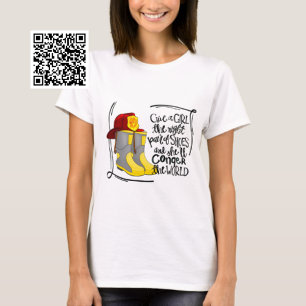 Hon kommer att erövra världen. t shirt