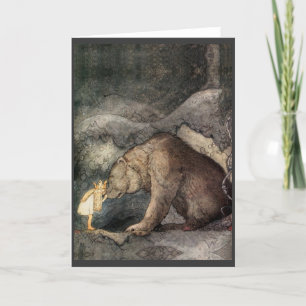 Hon kysste Bear's Nose Kort