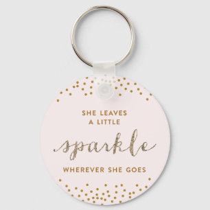 Hon lämnar lite en Sparkle™ nyckelring